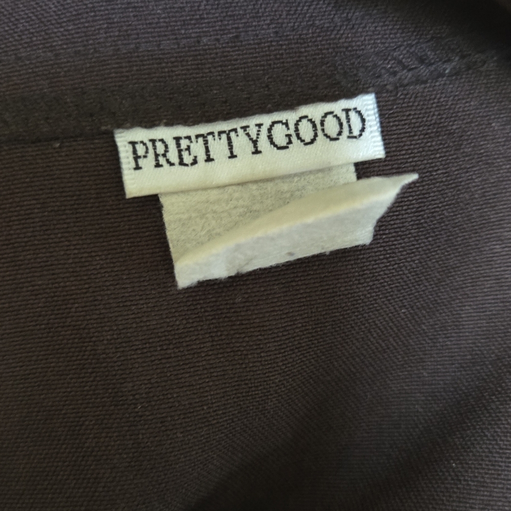 Pretty Good Brown Mini Skirt with Pockets SzM - Picture 7 of 7